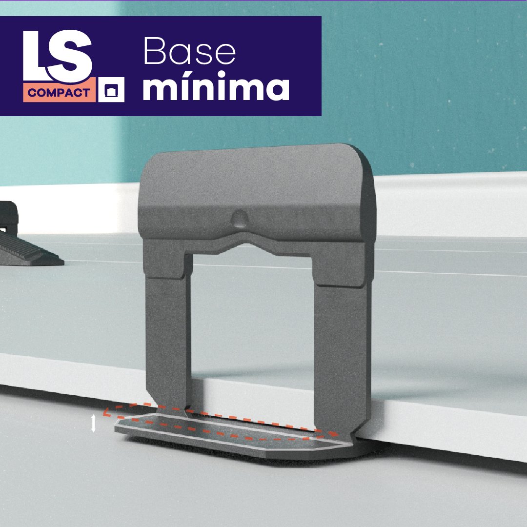 Peygran's tweet image. Nuestro modelo de calzos LS Compact tiene una base mínima para facilitar su colocación debajo de la baldosa. 📏 ¡No hará falta que levantes la baldosa para poder insertar los calzos!

#Peygran #LevelingSystem #LSClassic #LSCompact #Alicatado #Construcción #Reformas