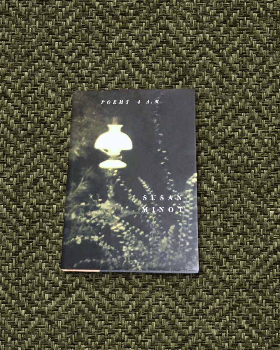 readalittlepoem's tweet image. Day 23 of The Sealey Challenge (@SealeyChallenge). Today&apos;s offering is Poems 4 A.M. by Susan Minot, published by Alfred A. Knopf (@AAKnopf), 2002.

#TheSealeyChallenge #sealeychallenge #thesealeychallenge2023