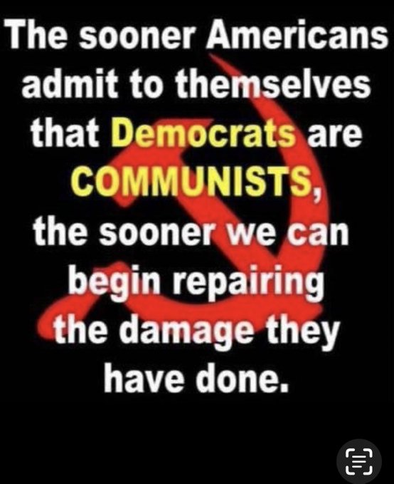 brixwe's tweet image. Stop calling them Democrats. 

They're Communists! 

Do you agree?