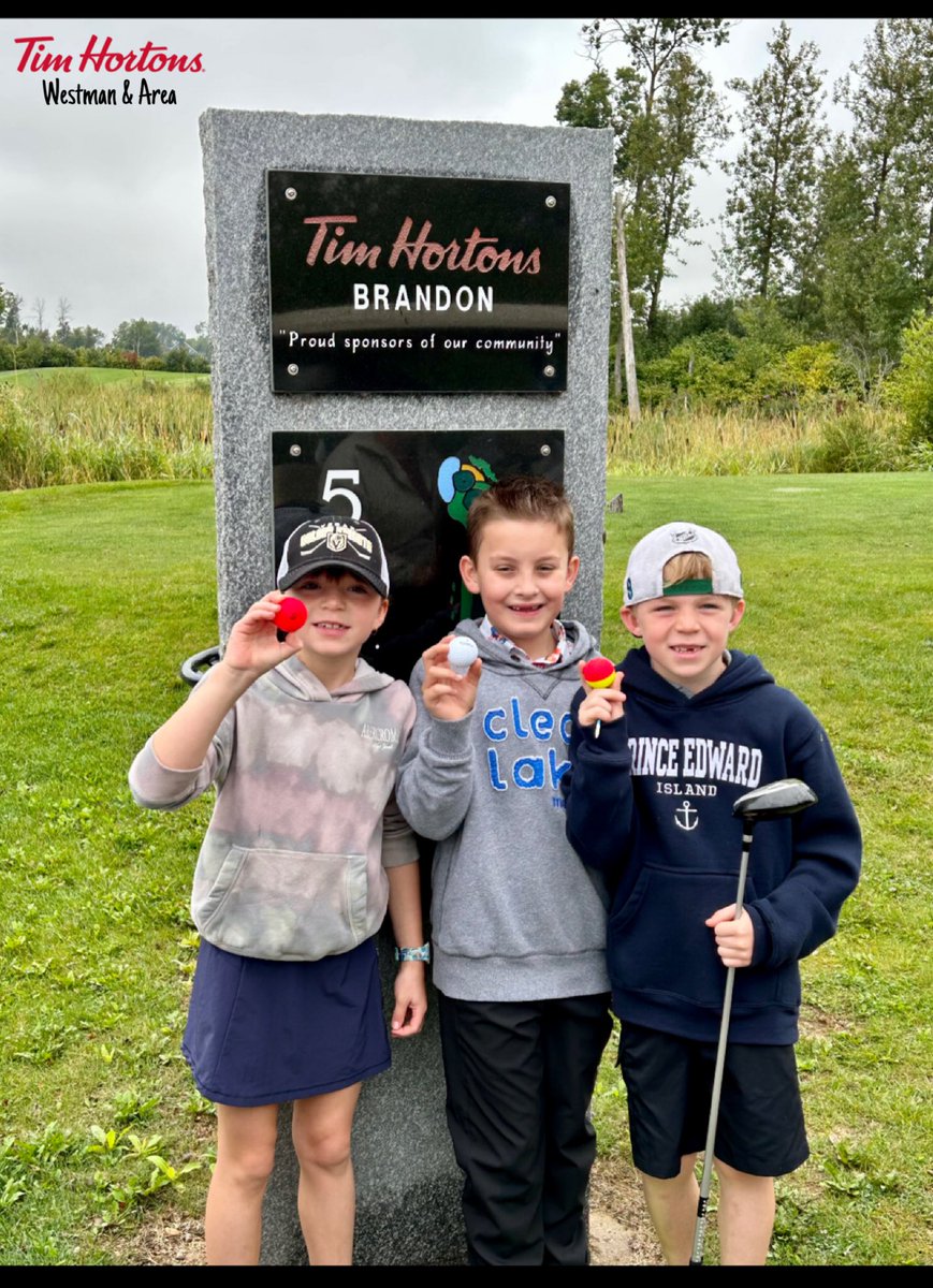 It’s CUBS day at <a href="/TheTamarack_/">The Tamarack Golf Tournament</a> ! 🐻 ⛳️ Thank-you to <a href="/Poplar_ridge_mb/">PoplarRidge Golf</a> for the memories! #TimHortonsWestman #TimHortons #TimHortonsCanada #CommunitySponsors
