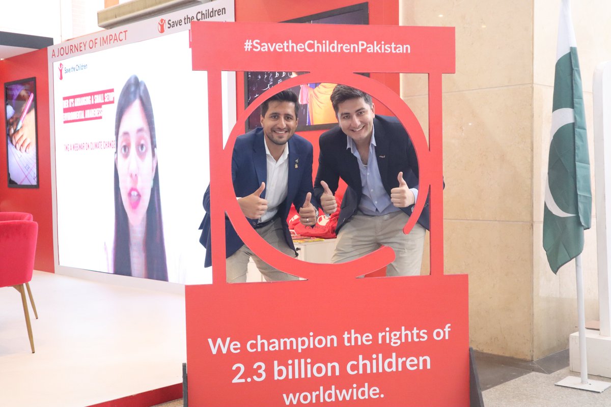 savechildren_pk's tweet photo. (1/5) A Journey of Impact- Highlights of Save the Children's stall at PEDRR: visitors, volunteers and team members.
@ndmapk @PEDRROfficial
#PEDRR23 #PEDRR #PEDRRHighlights #SaveTheChildrenPakistan #SaveTheChildren https://t.co/Nd4ons3wyj