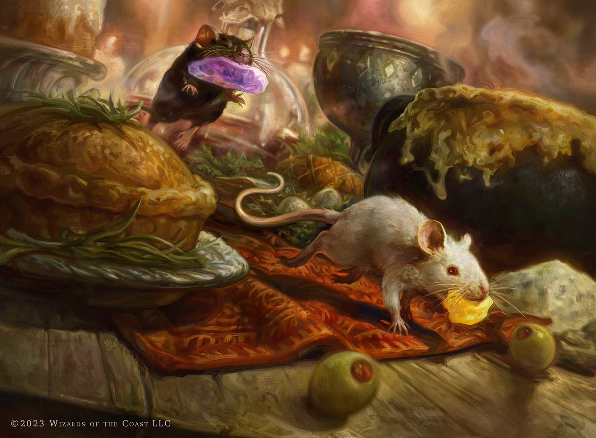 quintingleimart's tweet photo. ‘Pests of Honor’ another for Magic, Wilds of Eldraine~
AD: Zack Stella https://t.co/trRzzrn1yp
