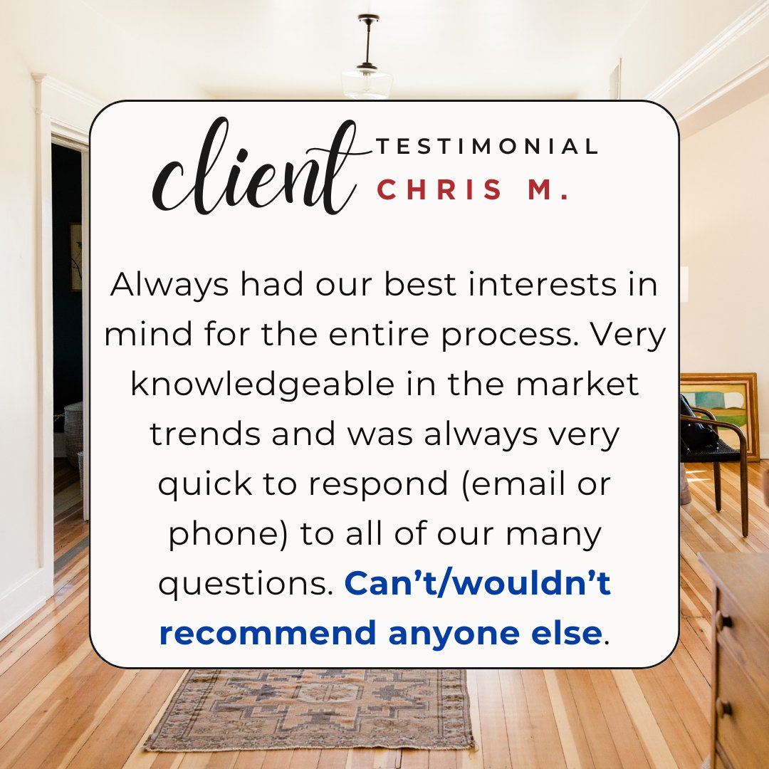 Chris, your trust means a lot! I'm thrilled I could serve you well throughout the process. Feel free to reach out anytime!

#LynnAndLorna #ClientTestimonial #ygkrealtor #ygkrealestate #kingstonrealestate #kingstonrealtor #kingstonhomes #kingstonliving #5starreview