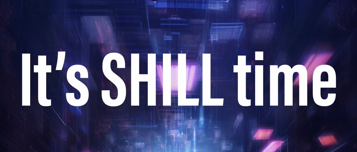 Ok fam.. 
Shill time.. 👀

👉 ETH only
👉 Price and link
👉 Tag frens
👉 Retweet our space announcement (if you want)