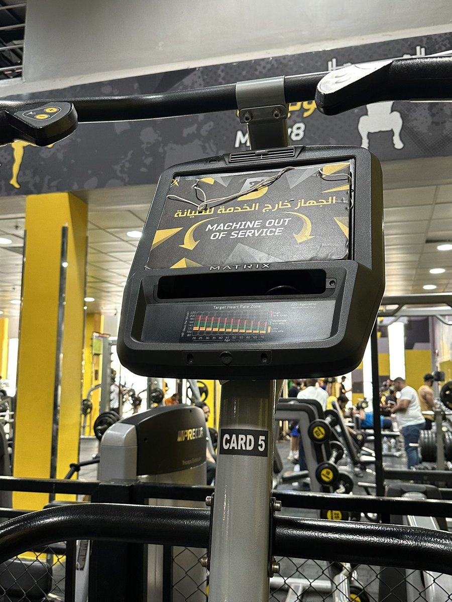 F7447's tweet image. بعد التحية .. 

هل هو من الأنصاف لنا كمشتركين في المنطقة الجنوبية ( خميس مشيط ) جهاز متوقف للصيانة لفترة تجاوزت الشهر !؟ 

وغيرها من التهميش لهذا الفرع خصيصاً 
حدث ولاحرج . 

@BodyMastersKSA 
@MCgovSA @gsaksa