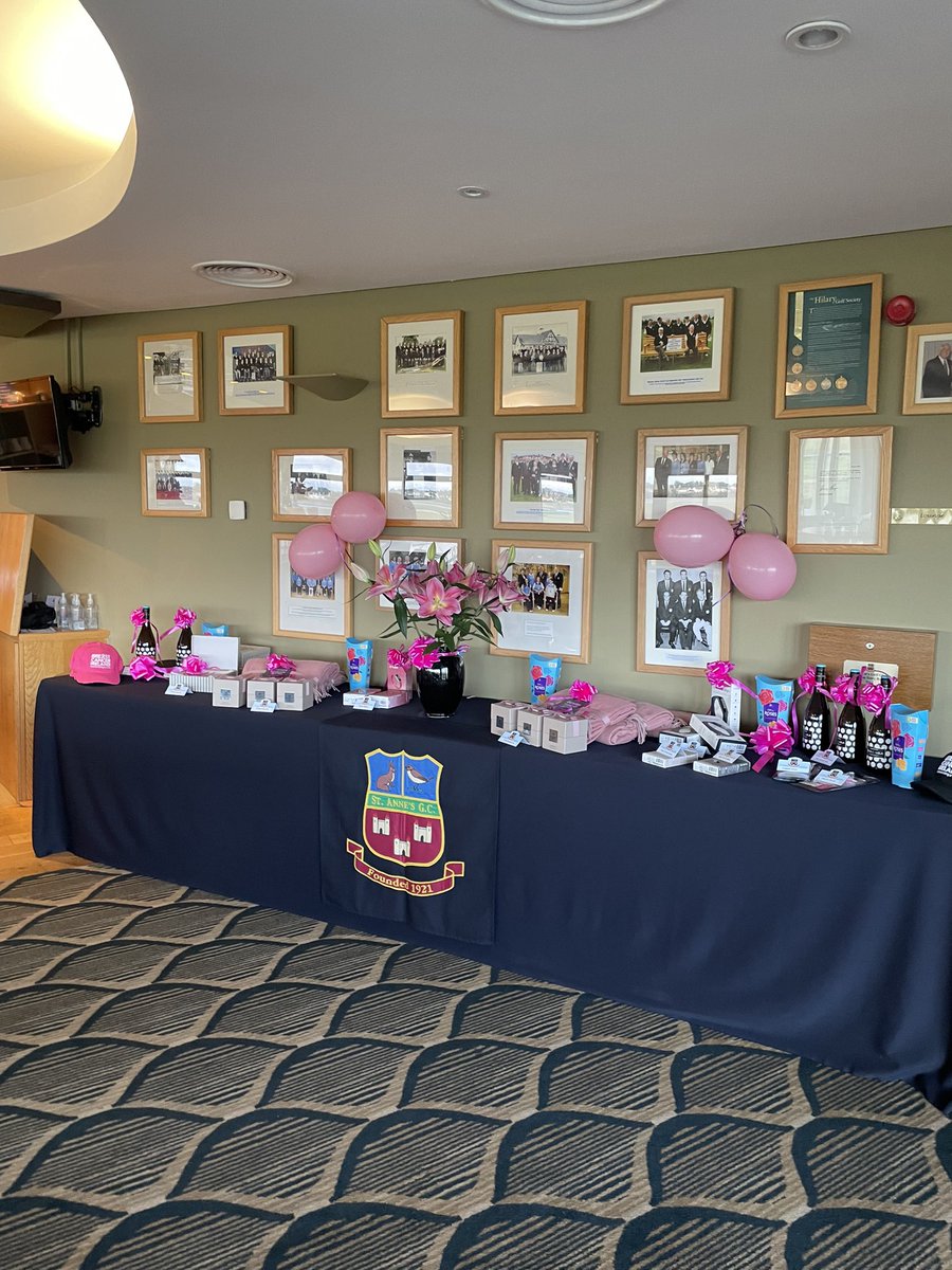 Walimu5's tweet image. A very successful Pink Day yesterday @StAnnesGCNews - huge support from everyone at the club for @BreastCancerIre and lady Captain @terryflood17 and her committee who organised everything so well…..#specialdays