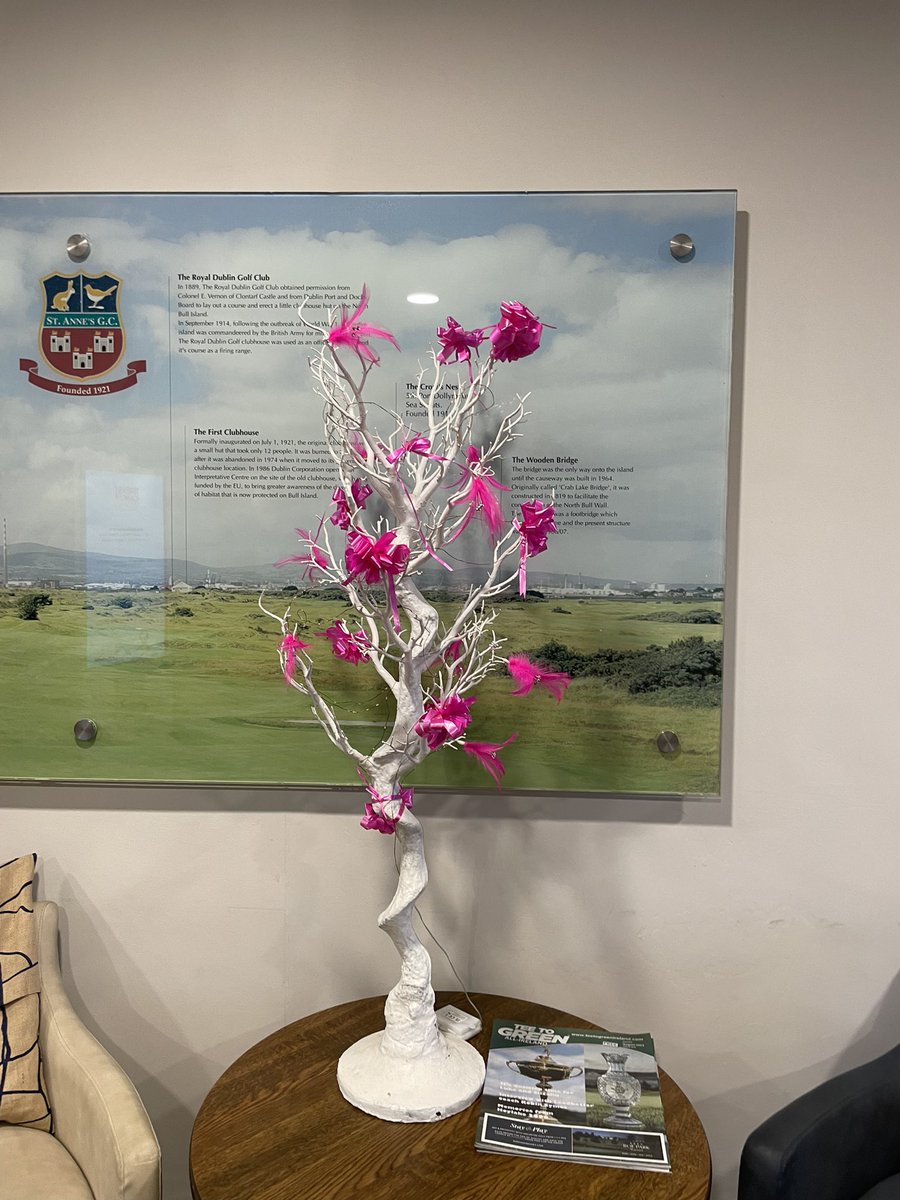 Walimu5's tweet image. A very successful Pink Day yesterday @StAnnesGCNews - huge support from everyone at the club for @BreastCancerIre and lady Captain @terryflood17 and her committee who organised everything so well…..#specialdays