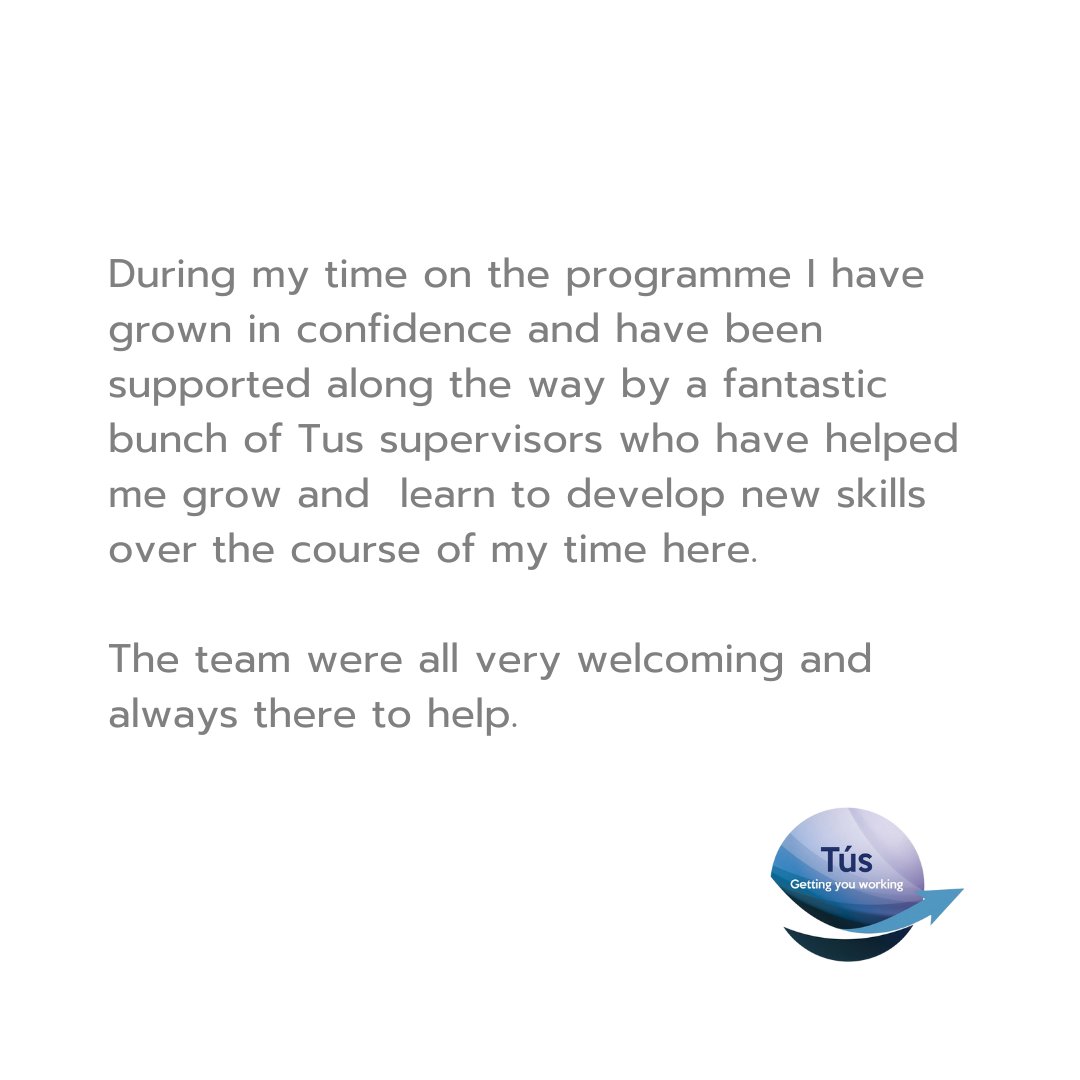 DscpTus's tweet photo. Here is another glowing review we received from a Tus Programme Receptionist. We really appreciate you taking the time out to share your experience with us.
#tusteamdscp #tusparticipantreview #tusprogrammedscp https://t.co/KASJzoWeR5
