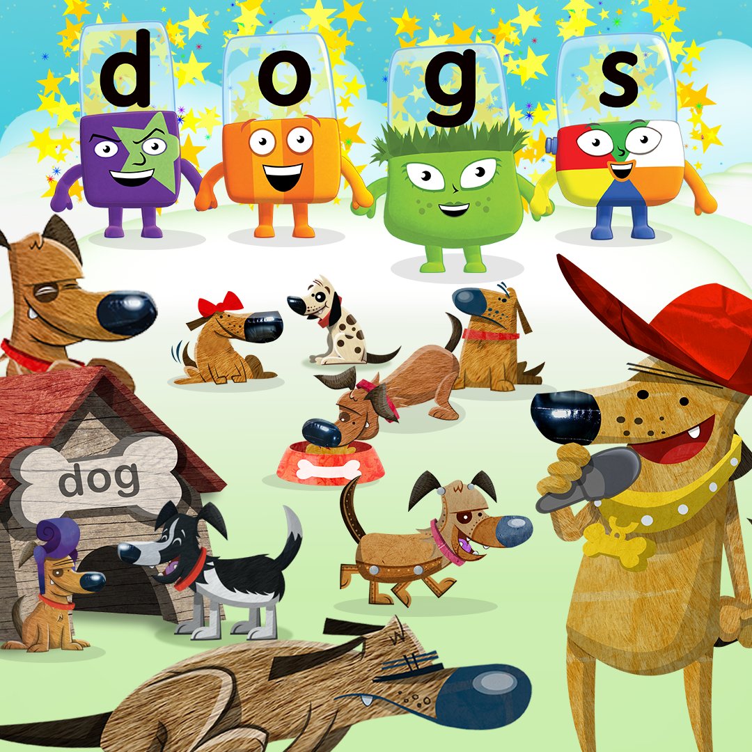 🐶 Did you know d-o-g is one of the most featured words in the #Alphablocks series? This is because it's made up of some of the most common letters and their sounds. 🐾 For #InternationalDogDay let's celebrate all the dogs in Alphaland ▶️ bit.ly/44dToCn 🐕 🐩
