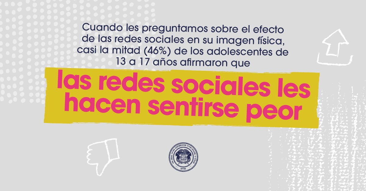 Las redes sociales pueden estar destruyendo a nuestros jóvenes 💔. Hagamos lo posible por edificarlos. Dedique tiempo para conversar con sus hijos sobre los peligros de las redes sociales y cómo éstas pueden afectar su bienestar. 

Más información en redessociales.utah.gov