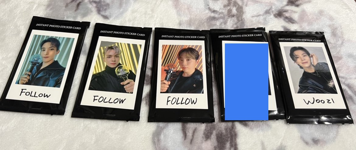 candy8smile8's tweet photo. SEVENTEEN  セブチ 
FOLLOW  JAPAN 
インスタント フォト
ステッカー カード
INSTANT PHOTO STICKER CARD
トレカ イルコン 交換

【譲】画像1枚目

【求】DINO ディノ
　　　FOLLOW ver.

郵送にて交換希望
お気軽にリプお待ちしております☺︎ https://t.co/zJIlPkGPDK