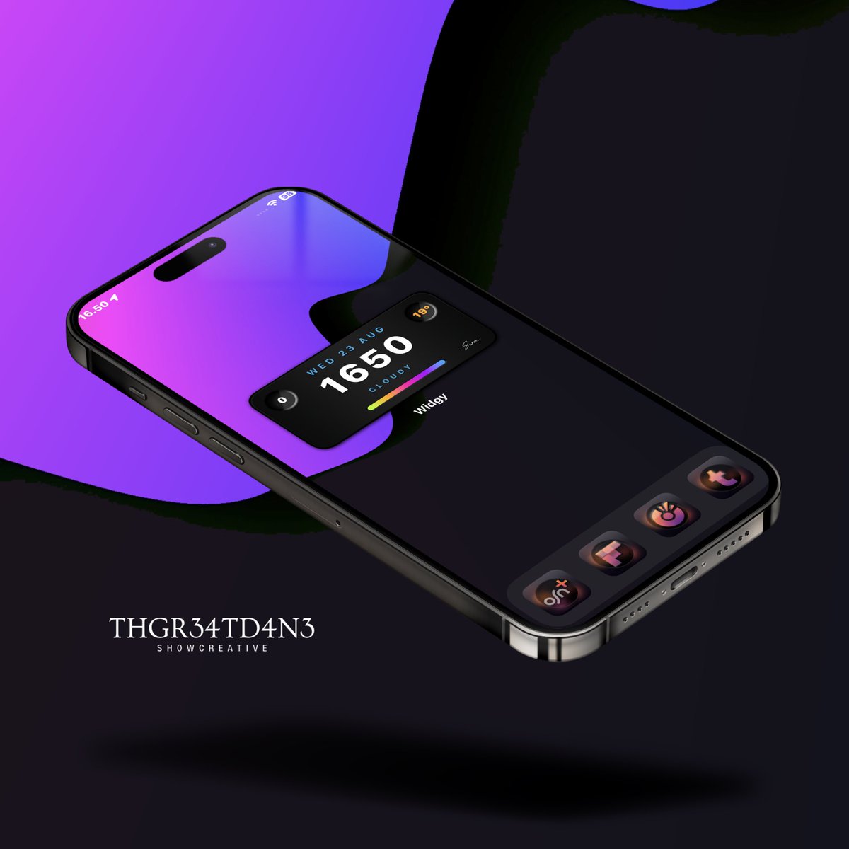 thgr34td4n3's tweet image. Simple as fooook😂

#ios166 
#nojailbreak 
#widgy 

• wallpaper @noir_arts 
• icons @moondr1 
• widgy @TeboulDavid1 
• template @SeanKly 😎