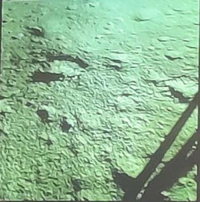 snelpatel's tweet photo. Congratulations @isro for this giant and patient leap. It will be remembered till ages. The first image sent by #Chandrayaan3 looks stunning.
#Chandrayaan3Landing 
#IndiaOnTheMoon 
@narendramodi @CRPaatil @Bhupendrapbjp @Pankajbhaidesai @ichinmaysoni @i_asit_patel @imhemantpatel https://t.co/gpl2cohgvU