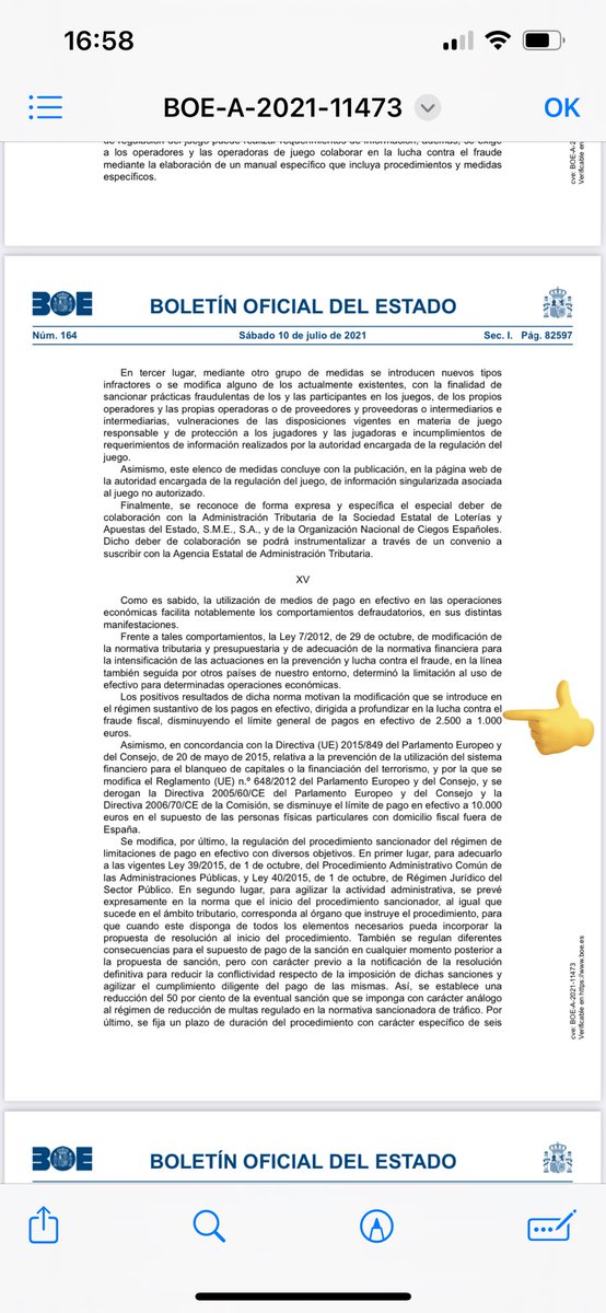 criisgerman's tweet photo. @HerGreenback @miguelangjuan @txupamelaminga @CitoyenJean @CapitanBitcoin Sí, el efectivo es un medio de pago. Estamos hablando sobre que existe un límite de 1000€ en efectivo (en esa misma ley de la que hablas) para evitar fraudes. Y, si quieres fraccionar el pago como dices, tienes que pagar a la financiera y eso se hace con el banco, no en efectivo https://t.co/Vu5TJZaR9L