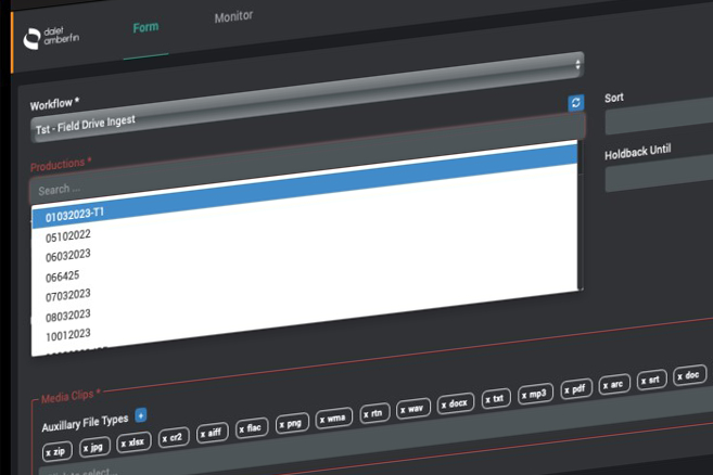#WorkflowWednesday ⚙️ Discover simplified camera card ingest with AmberFin integration on <a href="/DaletFlex/">Dalet Flex</a> 📸 

Gain deeper control over assets &amp; production, improved cross-platform metadata, new optional upload quotas, and increased collaboration 🌐 👉 hubs.li/Q01_XX2s0