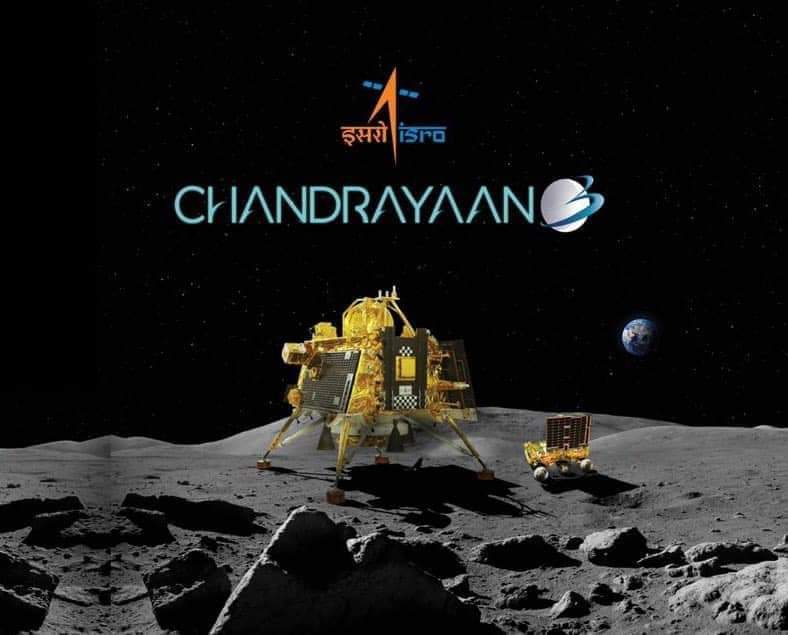 shivu_write_08's tweet photo. चंद्रयान-3 का लैंडर विक्रम चंद्रमा के दक्षिणी ध्रुव पर उतरा  
*चांद पर बजा भारत का डंका, 40 दिन का सफर पूरा कर चंद्रयान-3 चंद्रमा पर पहुंचा।।उदयमान भारत के सामर्थ्य का गौरवशाली क्षण चांद पर लहराता हिंदुस्तान का तिरंगा। इसरो के सभी वैज्ञानिक एवं देशवासियों को शुभकामनाएं एवं बधाई। https://t.co/HXpbi4kPVi