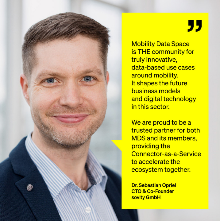 mobilityDS's tweet photo. (1/2)Since 2021, #sovity has been a trusted partner of MDS. As a data space specialist, sovity provides managed services to navigate effortlessly through data ecosystems. The company supports MDS Members with hosting, operations, integration and data management. https://t.co/Sgd2z0Ssbl