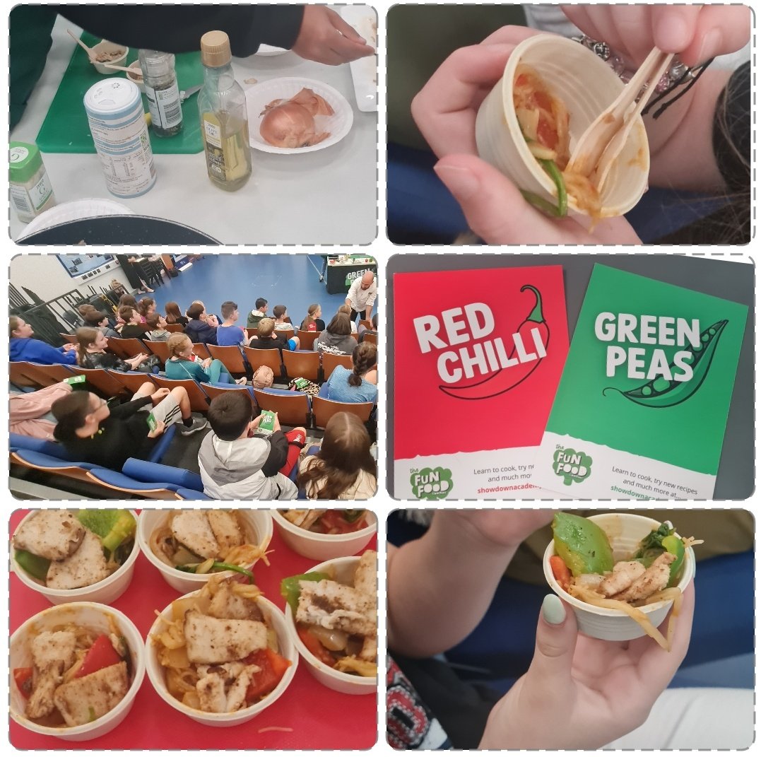 PhoenixMaghull's tweet image. Summer School- Day 3
The new @MaghullHighsch students and staff enjoyed @schoolfoodshow today👌🏻👌🏻🥘🍽🌶🫛
A huge thank you to Chef Ben for his time. 👨‍🍳🙌🏻

Hopefully students will help cook more at home and also help with the dishes too. 🤥🤥
#RedChilli
#GreenPeas
#LifeSkills