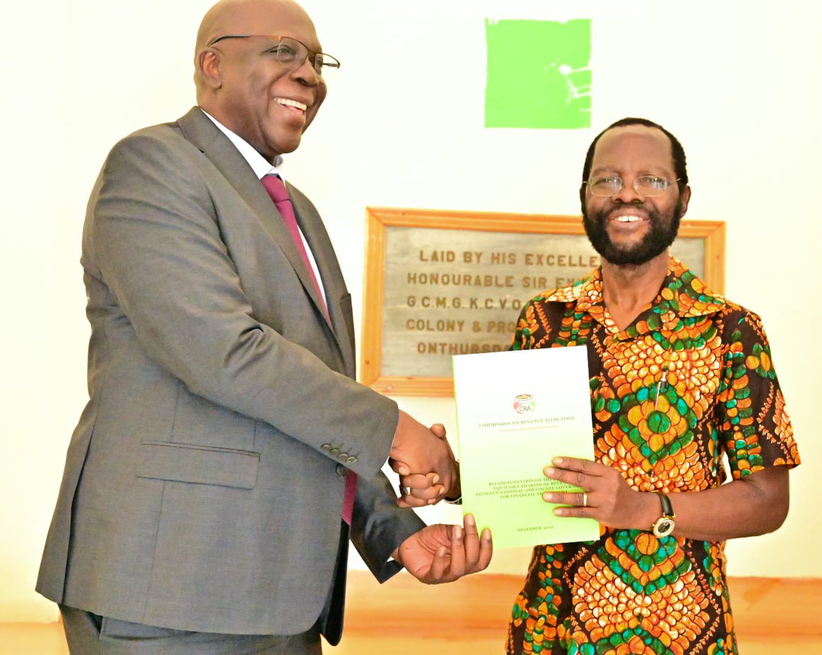 Commission on Revenue Allocation Kenya tweet media