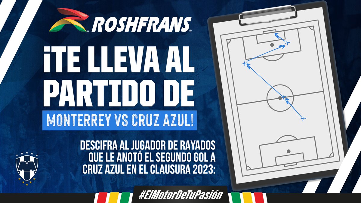RoshfransMX's tweet photo. 🎁| ¡Atención, afición!
Tenemos 5 🎟️'s dobles para que vayan al 🏟️ y apoyen a @Rayados 🤠🇫🇮
1️⃣Dale ❤️, RT y sigue a @RoshfransMX

2️⃣Comenta la respuesta correcta
3️⃣Usa #ElMotorDeTuPasión y #ArribaElMonterrey
¡Un jurado elegirá a los GANADORES! 🥳🎉

TyC: https://t.co/2Z1B037E68 https://t.co/vfrksypFw5