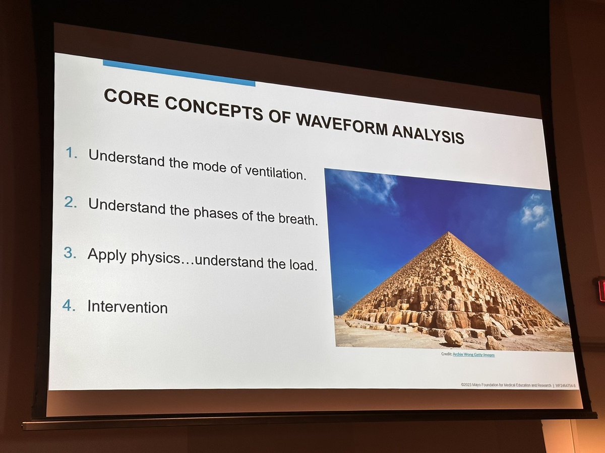 Mayo Clinic Mechanical Ventilation Conference tweet media