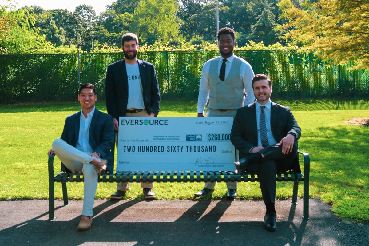 Thank you to our longtime partners at <a href="/EversourceCT/">Eversource CT</a>  for making a significant contribution to our United Way Community Campaign! Eversource’s ongoing support mobilizes people and resources to close gaps and create opportunities for people across our region. #LiveUnited