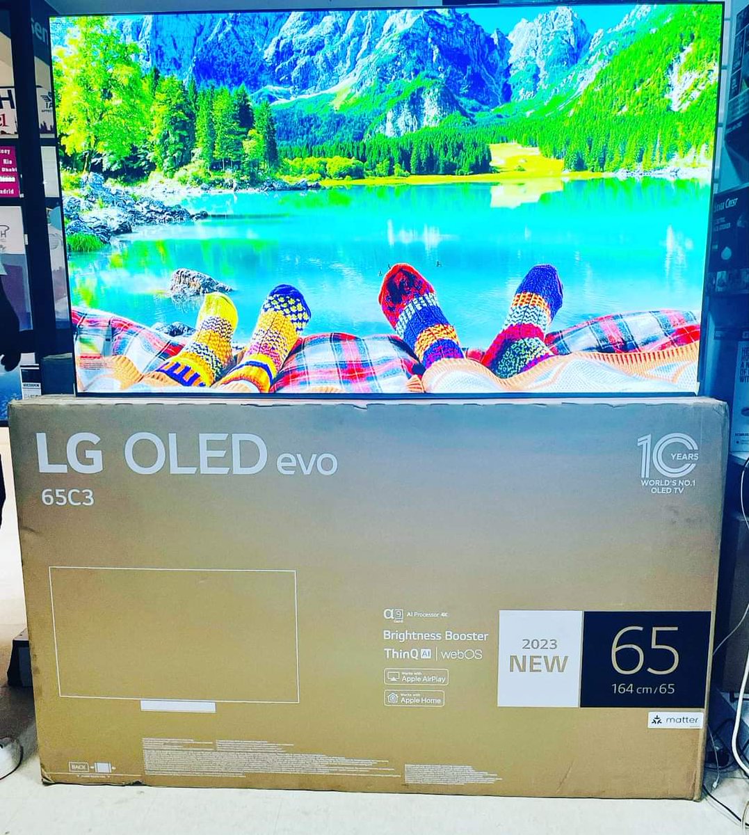 Lg 65inch 4k ultra hd smart oled tv; webos, builtin wifi, hdr