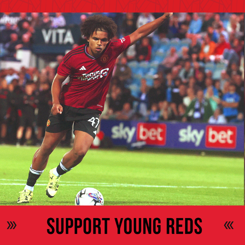 ManUtd's tweet photo. Our Director of Academy explains why your support is so important for our young Reds 💪

#MUFC || #MUAcademy