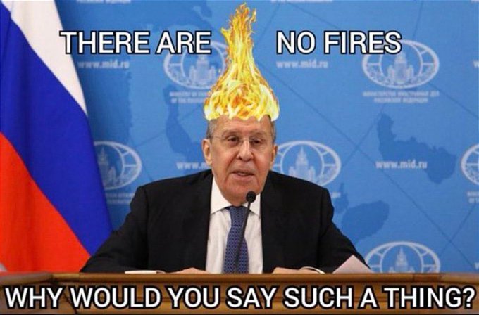 1Koyaanisqatsi's tweet photo. La reazione di Lavrov alla notizia di #Prig https://t.co/8rHwxbIctE