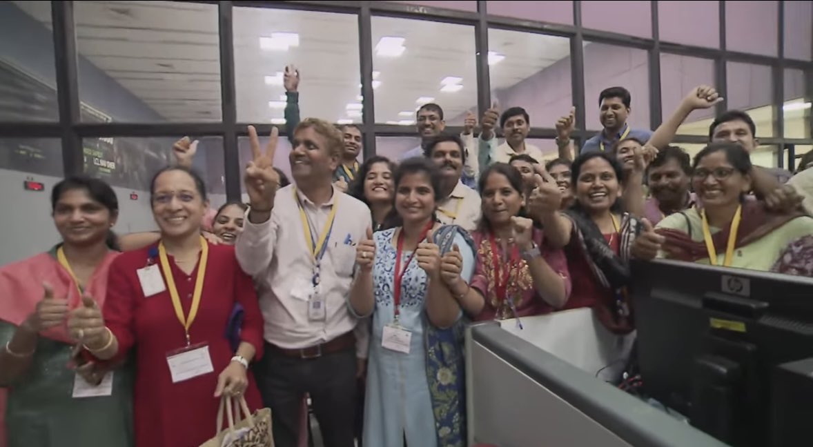 tanvi_madan's tweet photo. I'm always particularly glad to see the female STEMers at ISRO. 

What great role models. 
#Chandrayaan3 https://t.co/ezs2jpDcAr