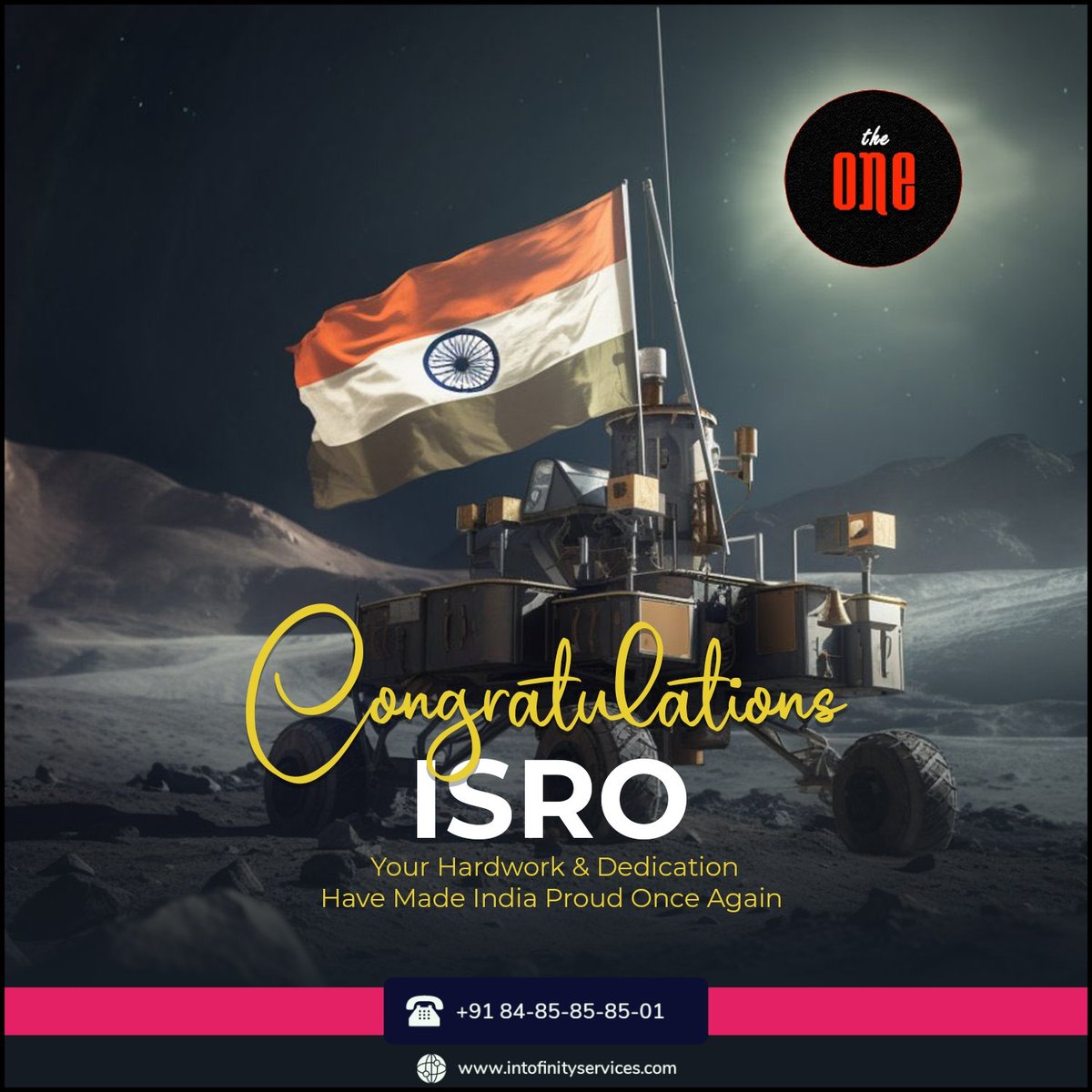 TheOneAntitheft's tweet image. Congratulations ISRO🇮🇳
#Chandrayaan3