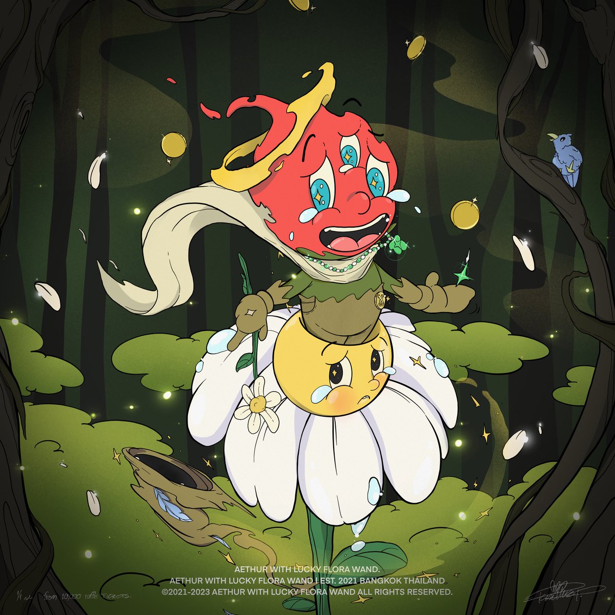 10000/10000 Raffle tickets
Available now on <a href="/mallow__art/">Now found at @mallowdotart</a> 

Special piece for the new feature on mallow 
in partnership with <a href="/FamousFoxFed/">Famous Fox Federation 🦊🟠</a> and also 
for the celebrate of my first drop here

0.01 $SOL per Ticket 
Glad to have you on my amazing raffle war.
See more details below🔽