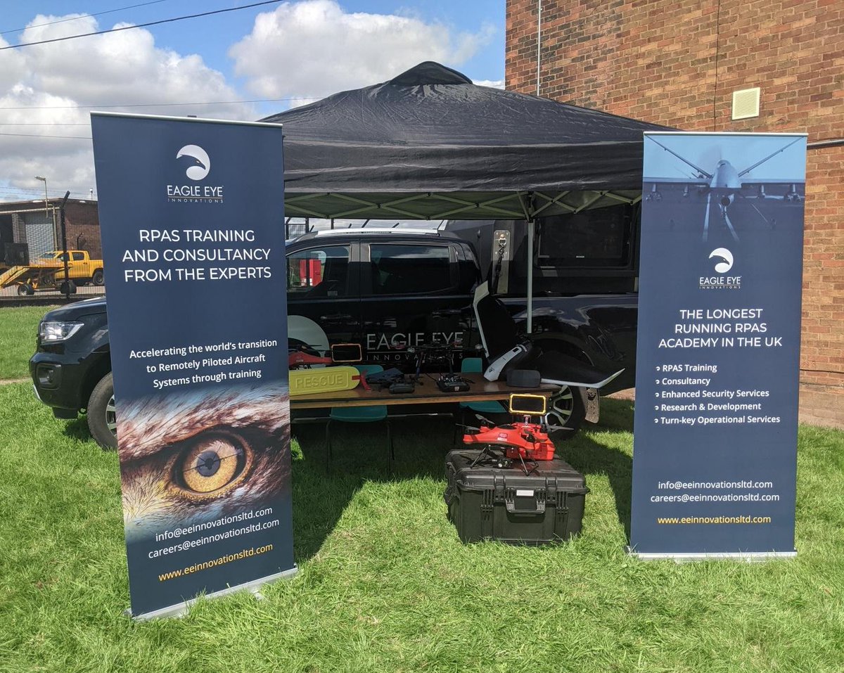We took the TOC and some of our fleet down to the Air Cadets Air and Space Camp at RAF Syerston this morning.

Have you thought about a career in the drone industry?

Get in touch today to find out how you  make that happen!

#dronetraining #aviationcareers