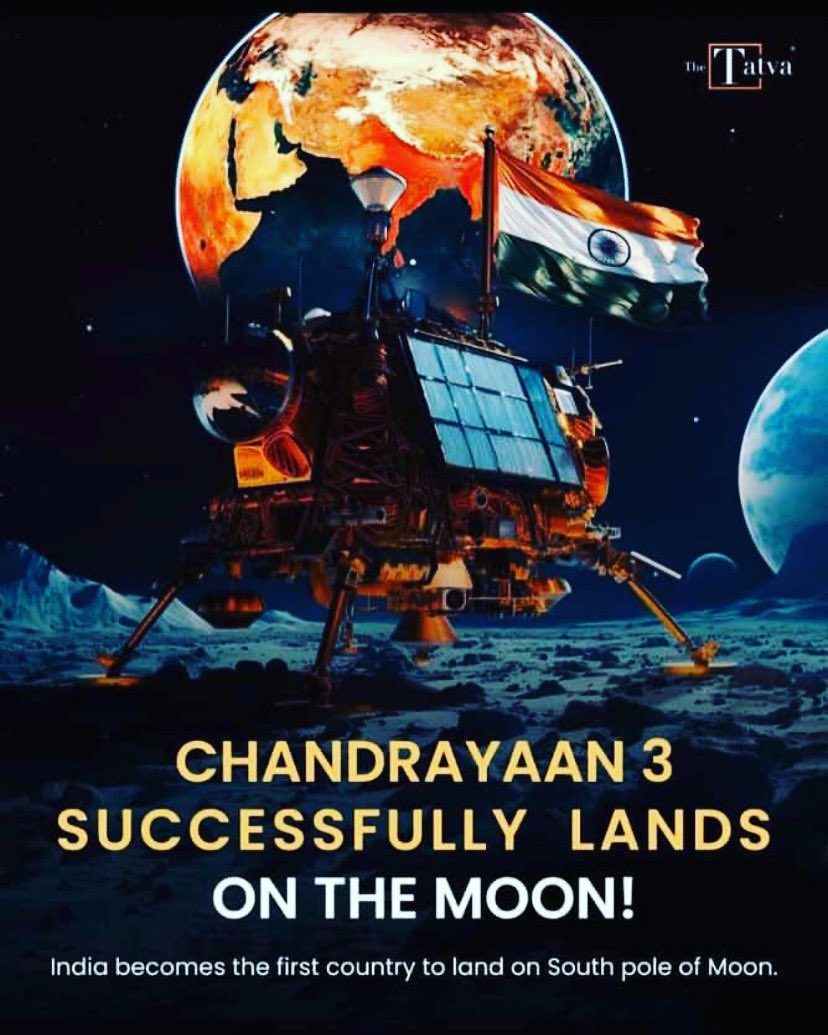 m_amirsuhel's tweet image. Alhamdullila 🤲.
I’m Proud to be Indian 🇮🇳 .
Congratulations #ISRO. We have Achievement Moon.