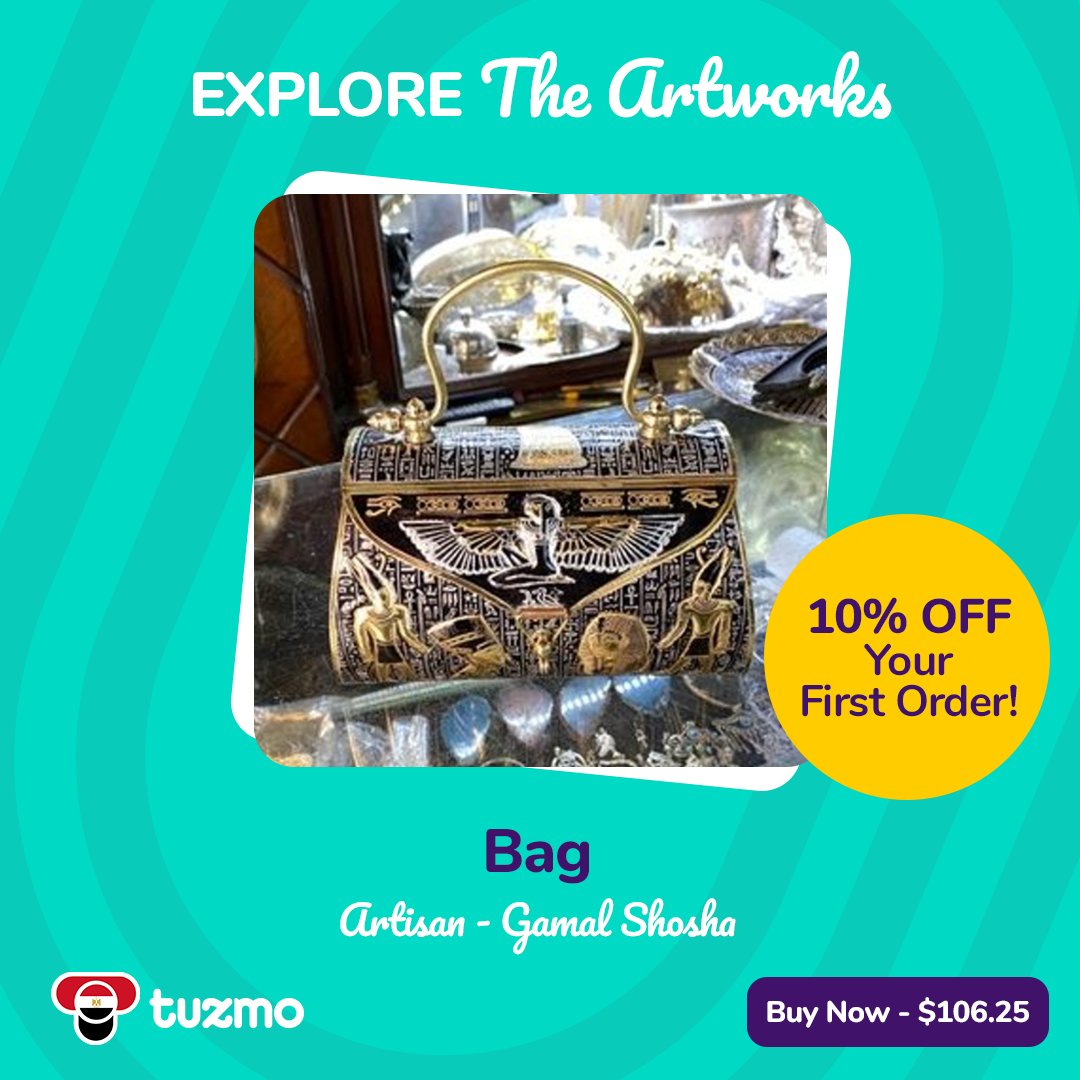 Tuzmo1's tweet photo. 🌎 Were you aware that on Tuzmo, you have the opportunity to explore and buy distinctive products meticulously created by artisans hailing from various corners of the globe?

You can use the code SUMMER2023 to get a 10% discount! 🎁🎉
Explore these one-of-a-kind creations at your fingertips with Tuzmo now. ✨

🔗 Bag - $106.25
https://t.co/IlmYXXpncN
🔗Serving Plate Written With Hat - $100
https://t.co/J6ovRgxgpi
Tuzmo App 📱 https://t.co/tTHSeuLY3Y

#Tuzmo #ArtisanCrafts #UniqueFinds