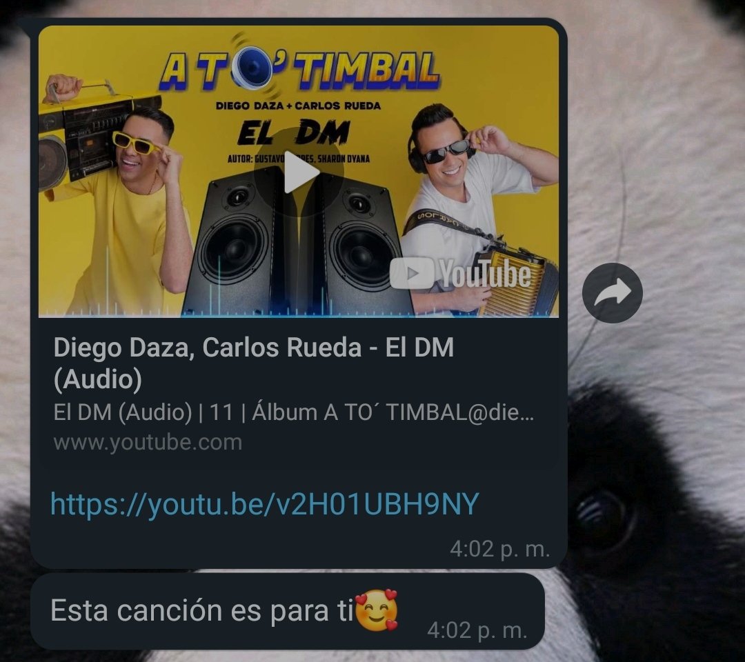 dania_jmp's tweet photo. #AToTimbal no tiene ni 24h en la calle y ya me dedicaron #ElDM 😳🥺😍. Eresh el mejor @diegodazam 🔝🤍 https://t.co/FkI71WO0jo