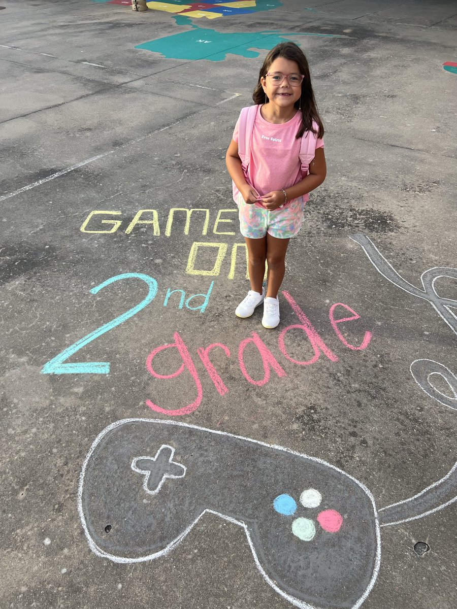 Mxrose's tweet image. Game on 2nd grade #secondgrader 
#falconpass @Fpe2ndGrade @FalconPassElem