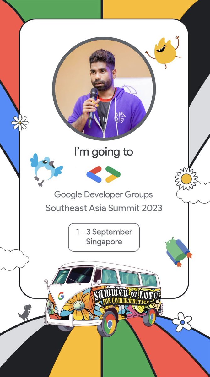 chamodshehanka's tweet image. @googledevgroups SAF Summit 2023 #safsummit #googlefordevs