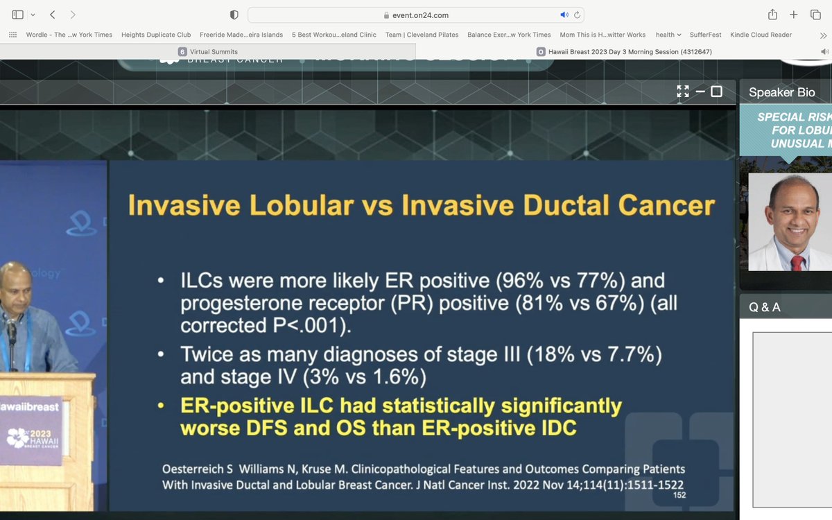 Susan MacDonald (@smacdon932) on Twitter photo Shout out to Dr. Jame Abraham <a href="/jamecancerdoc/">Jame Abraham, MD, FACP</a> for great presentation: ILC is a UNIQUE ENTITY. Featuring research from Great Lakes #DAVAHawaiiBreast <a href="/MeganKruseMD/">Megan Kruse</a> <a href="/ChelseaMichelle/">Chelsea Michelle</a> <a href="/Nicole_O_W/">Nicole Williams MD</a> <a href="/HalleMooreMD/">Halle Moore, MD</a> #lobular Lobular Symposium on Friday!clevelandclinicmeded.com/live/courses/c… Shout out to Dr. Jame Abraham <a href="/jamecancerdoc/">Jame Abraham, MD, FACP</a> for great presentation: ILC is a UNIQUE ENTITY. Featuring research from Great Lakes #DAVAHawaiiBreast <a href="/MeganKruseMD/">Megan Kruse</a> <a href="/ChelseaMichelle/">Chelsea Michelle</a> <a href="/Nicole_O_W/">Nicole Williams MD</a> <a href="/HalleMooreMD/">Halle Moore, MD</a> #lobular Lobular Symposium on Friday!clevelandclinicmeded.com/live/courses/c…