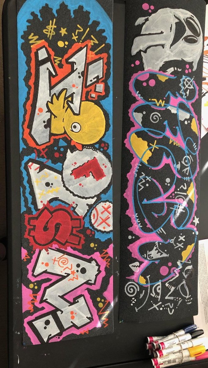 ifeelsodurty's tweet photo. 1/1 Grip tape by me for @ifismco ❤️‍🔥
u shred? slide in my dm &amp; lets fukn work 🛹 https://t.co/AS1dSRQs1E