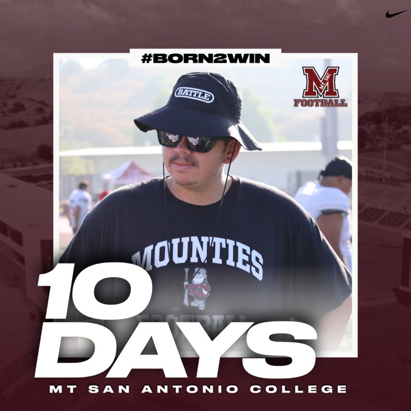 mtsacfootball's tweet photo. At Running Backs!! From Covina, California Joe Gonzalez!! 10 days till kickoff!! #SacDawgs #Born2Win #WelcomeToTheNation https://t.co/CxTGepdNvA