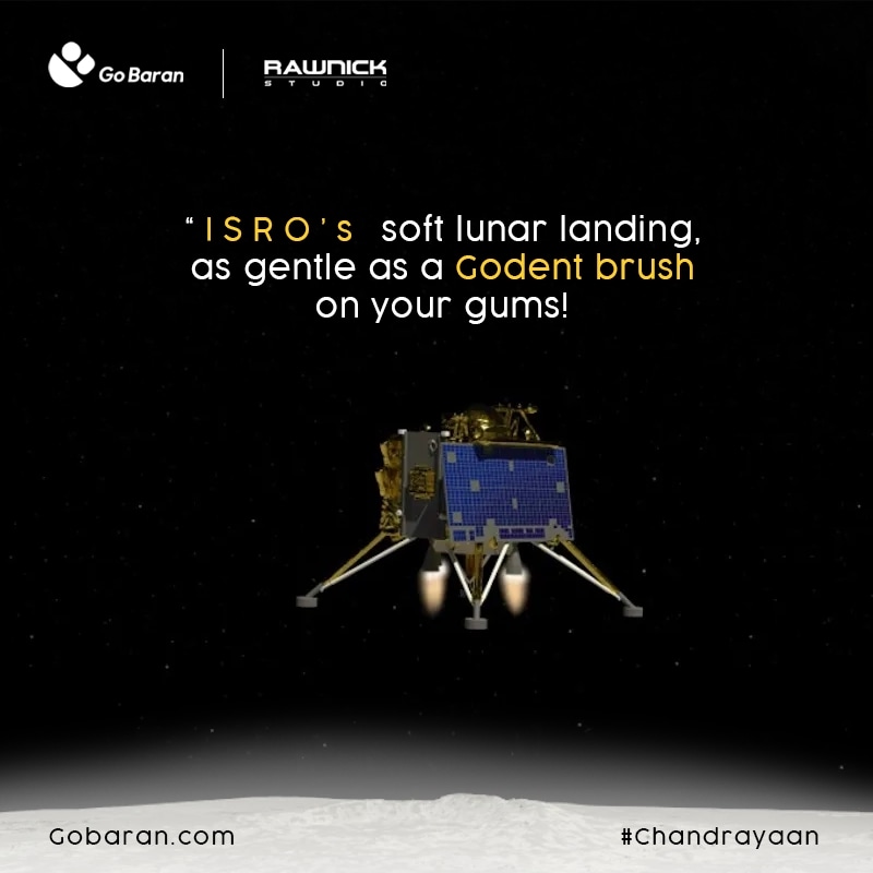 GobaranL's tweet photo. @isro "GoBaran celebrates India 🇮🇳 , GoBaran celebrates ISRO🚀"

Inviting you to join our mission for a sustainable world 🌍

Discover more at https://t.co/qwDlBbVaRA 🌱

 #Godent #ISRO #Sustainability #Chandrayan3 #Chandrayaan3Mission #IndiaOnTheMoon #India https://t.co/3dhM9yD8qA