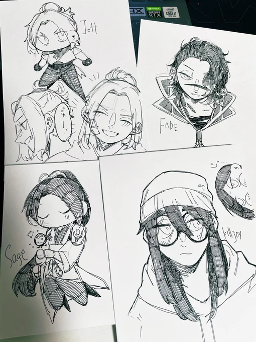 アナログらくがき 