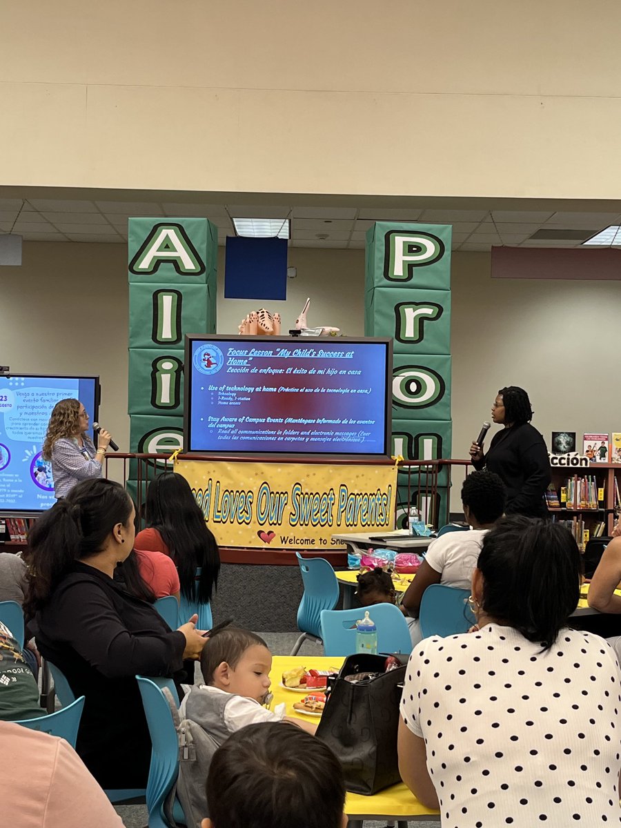 Shout out to our Parent Involvement Committee lead members for presenting the appropriate resources to our families. ⁦<a href="/MoseleyRonnetta/">Ronnetta Moseley</a>⁩
