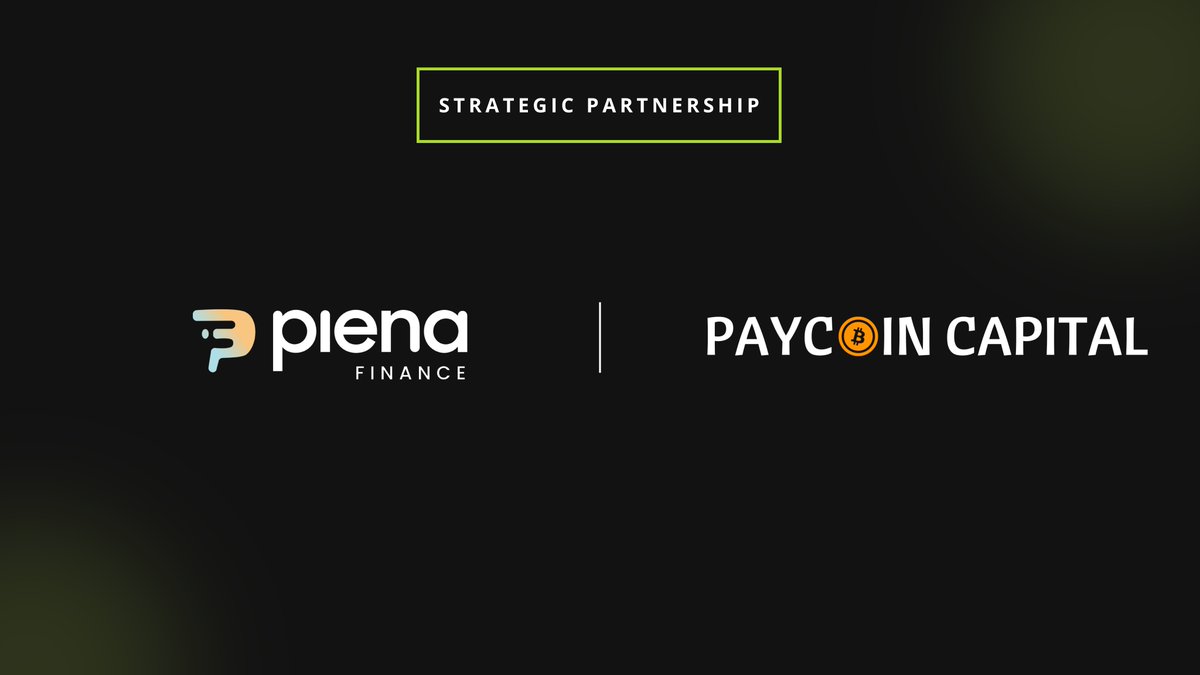 🎉Exciting News! 🚀 

PaycoinCapital is thrilled to announce our strategic partnership with @PlenaFinance! 

🤝 Together, we're bringing you an innovative self-custodial #wallet experience, making #blockchain access a breeze for everyone!

#Partnership #Innovation #DigitalWallets