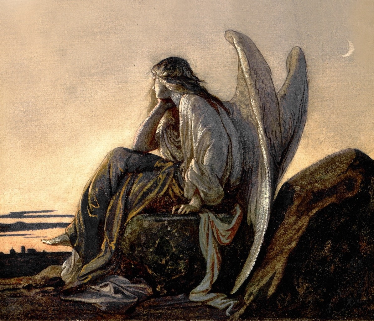 The Evening Angel, 1848, by Alexandre Cabanel