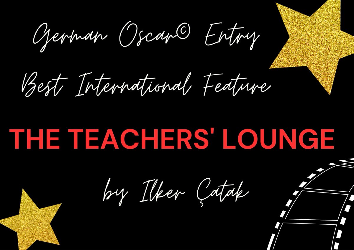 Congratulations! THE TEACHERS‘ LOUNGE is the German entry for the Oscars® 2024! The film by Ilker Çatak (if... Productions) will enter the race for Germany to the 96th Oscars® in the category Best International Feature Film. #oscars #germanentry #bestinternationalfeaturefilm