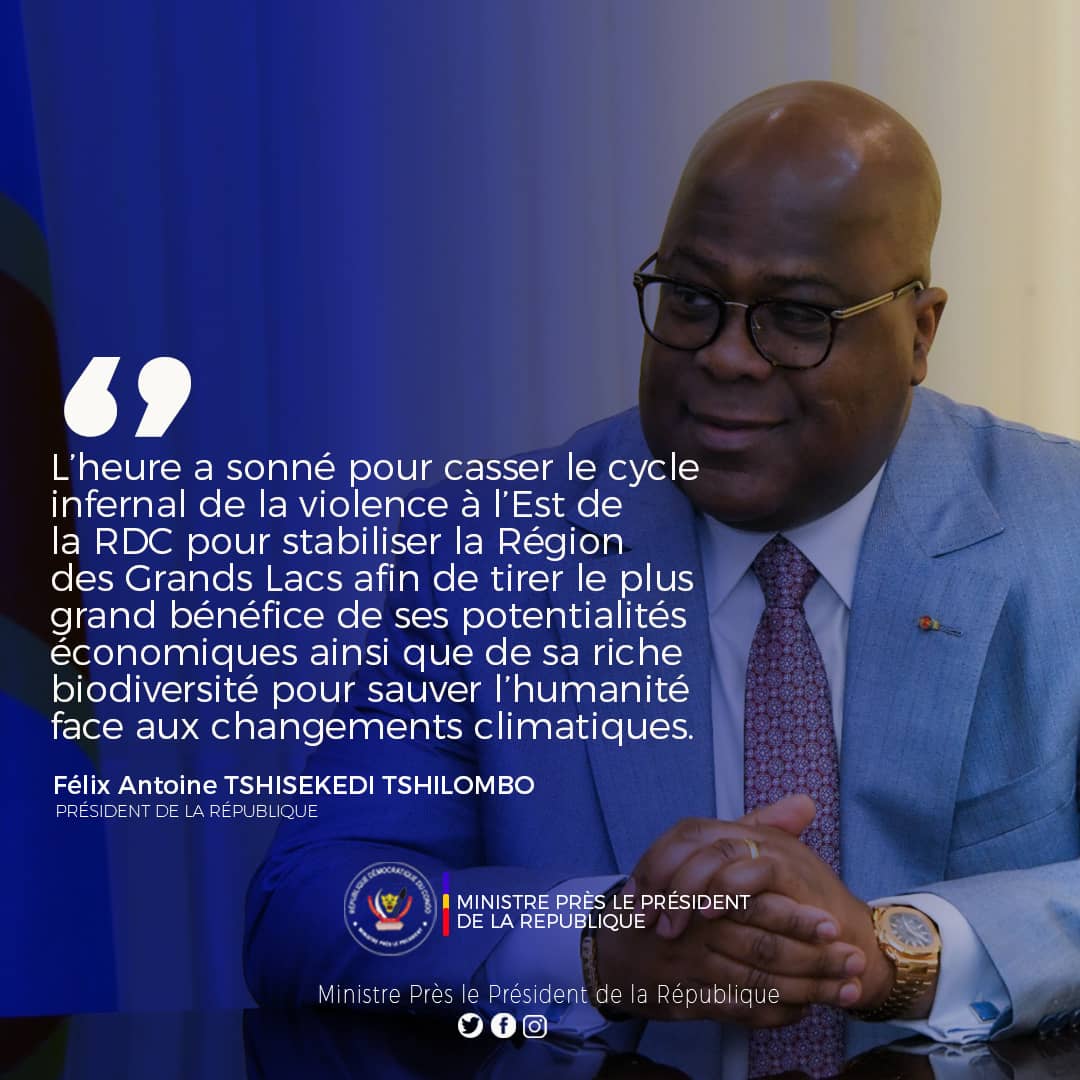 MinPP_Rdc's tweet photo. #RDC : STABILITÉ RÉGIONALE ET BIODIVERSITÉ: CLÉS POUR UN AVENIR PROSPÈRE EN RDC ET DANS LES GRANDS LACS. Ensemble, brisons le cycle de violence pour préserver l'humanité. #StabilitéRégionale #GrandsLacs #RDC #Biodiversité #ChangementsClimatiques"
#MinPP_RDC https://t.co/hvVXa1uJJB