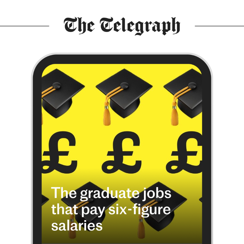 Telegraph's tweet photo. Unlock the essential insight, advice and tools you need to plan for a brighter tomorrow. Try 1 month free today.