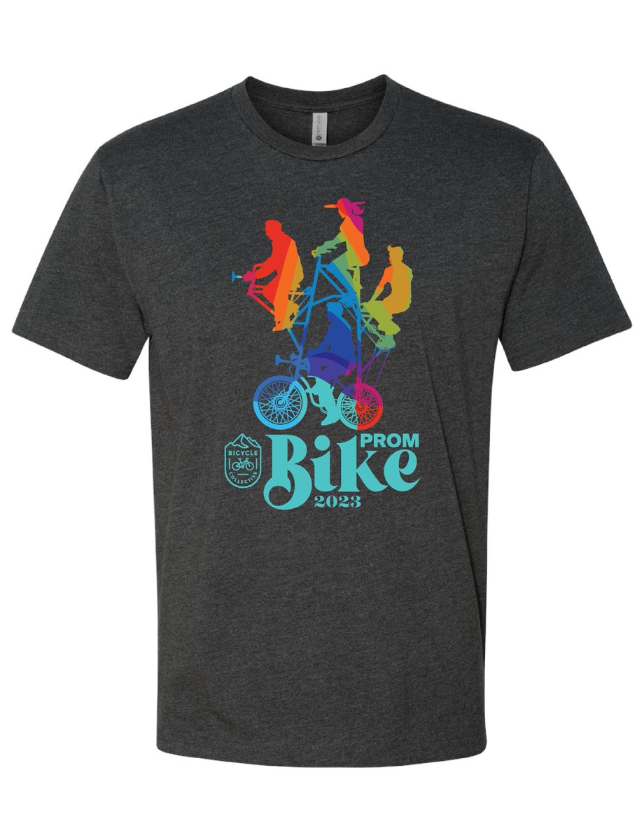 New drop: Bike Prom 2023 commemorative t-shirts. All proceeds benefit our New Hub project. eventbrite.com/e/bike-prom-20…